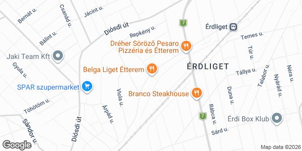 Belga Liget Étterem